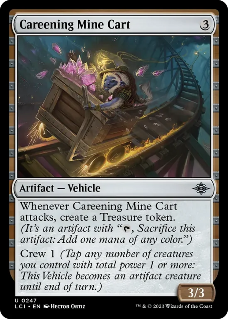 Careening Mine Cart [The Lost Caverns of Ixalan] | Chromatic Games