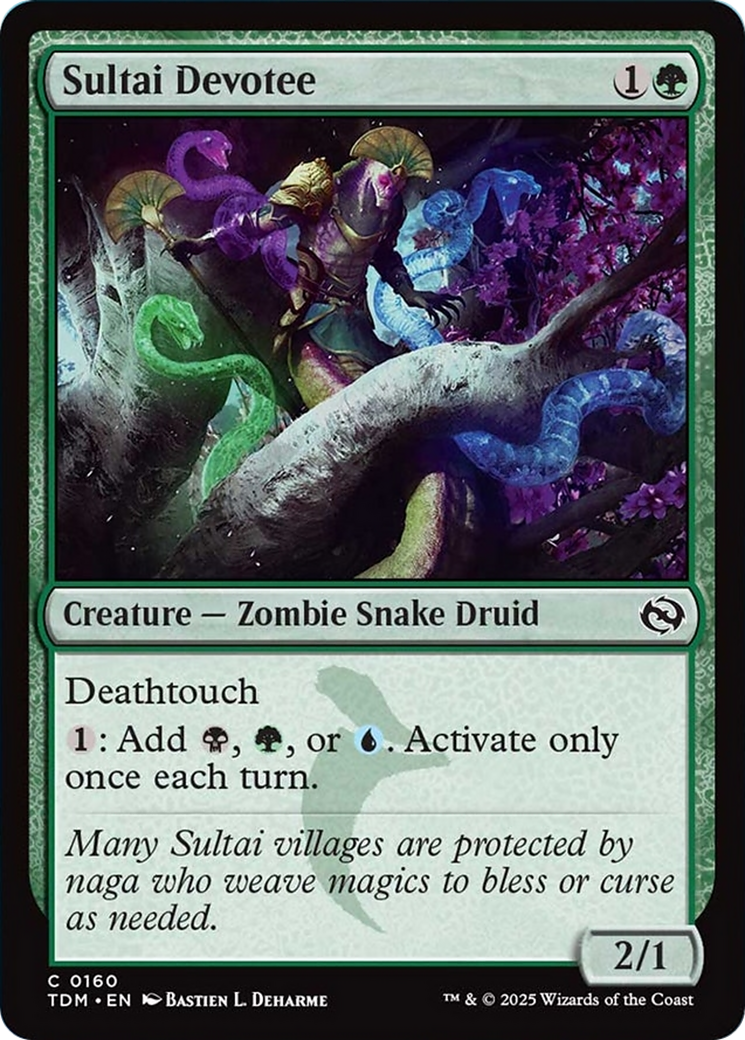 Sultai Devotee [Tarkir: Dragonstorm] | Chromatic Games