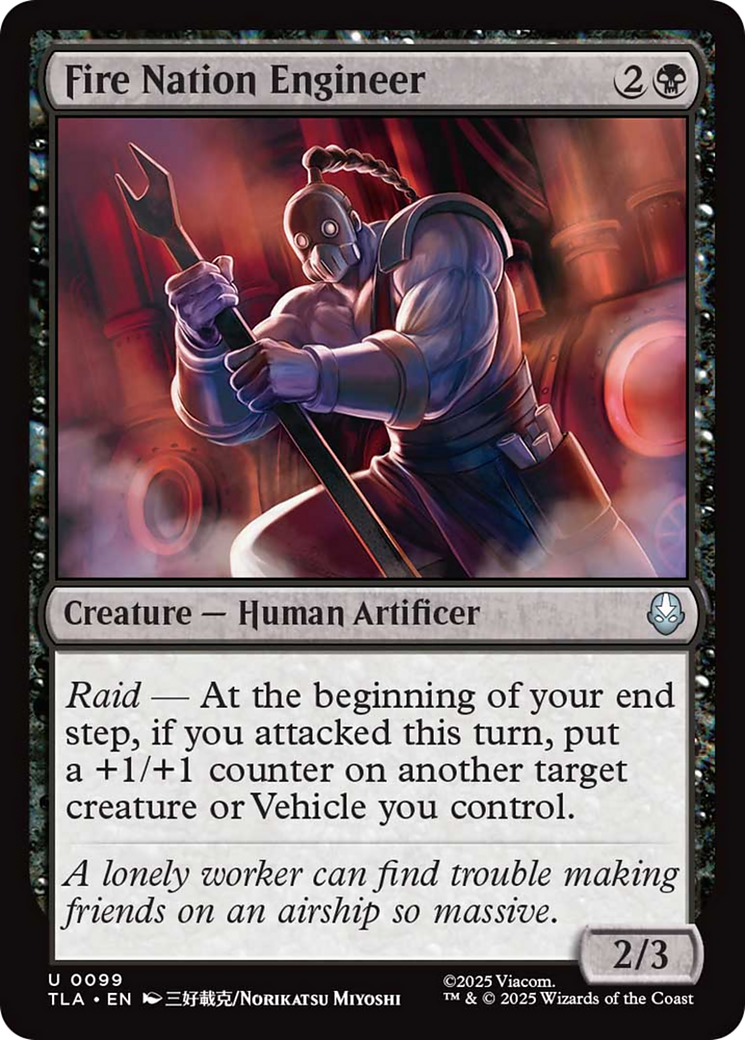 Fire Nation Engineer [Avatar: The Last Airbender] | Chromatic Games