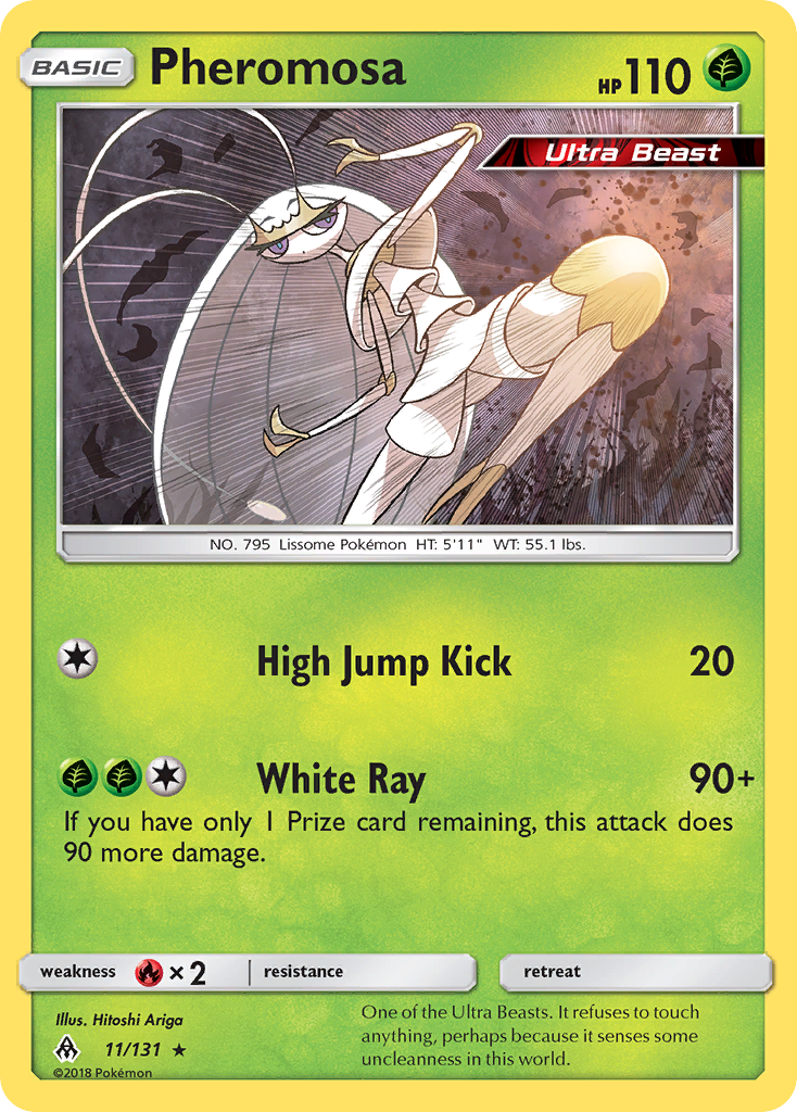 Pheromosa (11/131) [Sun & Moon: Forbidden Light] | Chromatic Games