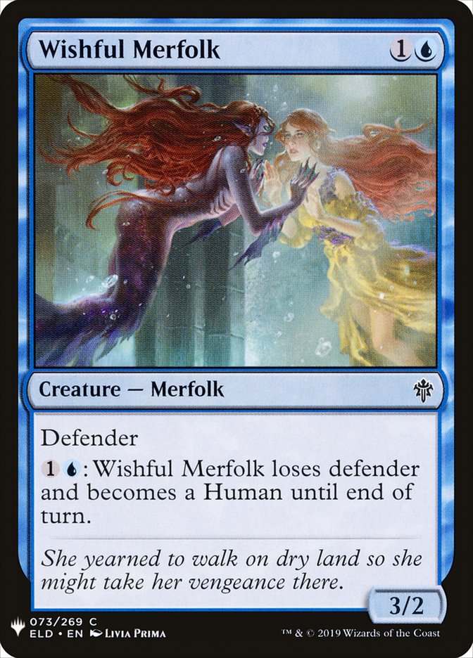 Wishful Merfolk [Mystery Booster] | Chromatic Games