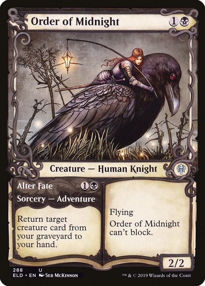 Order of Midnight // Alter Fate 288 (Throne of Eldraine)  - Showcase | Chromatic Games