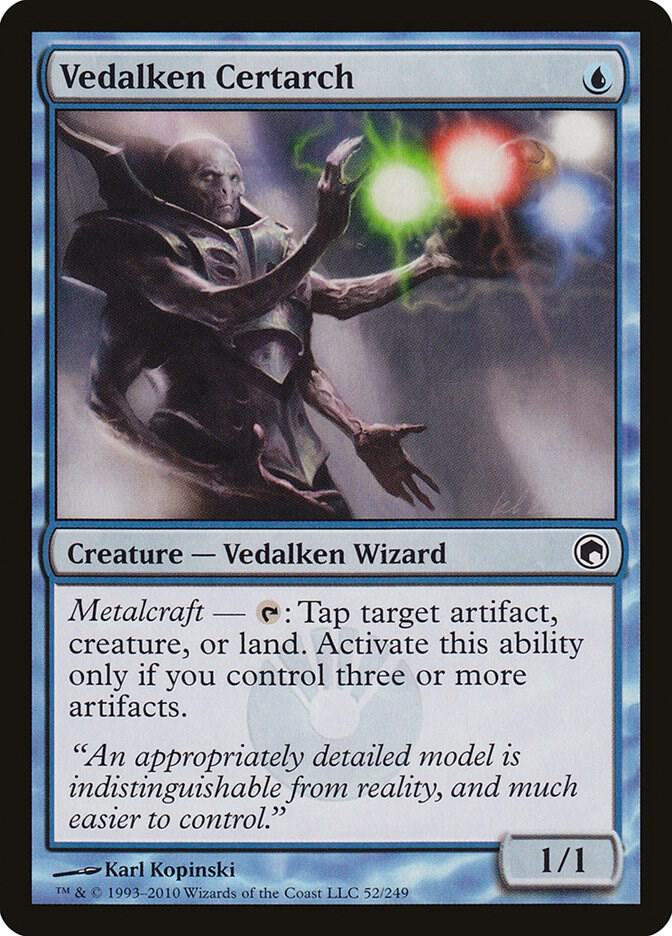 Vedalken Certarch 52/249 (Scars of Mirrodin)  | Chromatic Games
