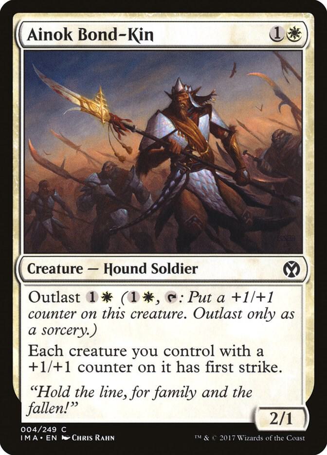Ainok Bond-Kin 4/249 (Iconic Masters)  | Chromatic Games