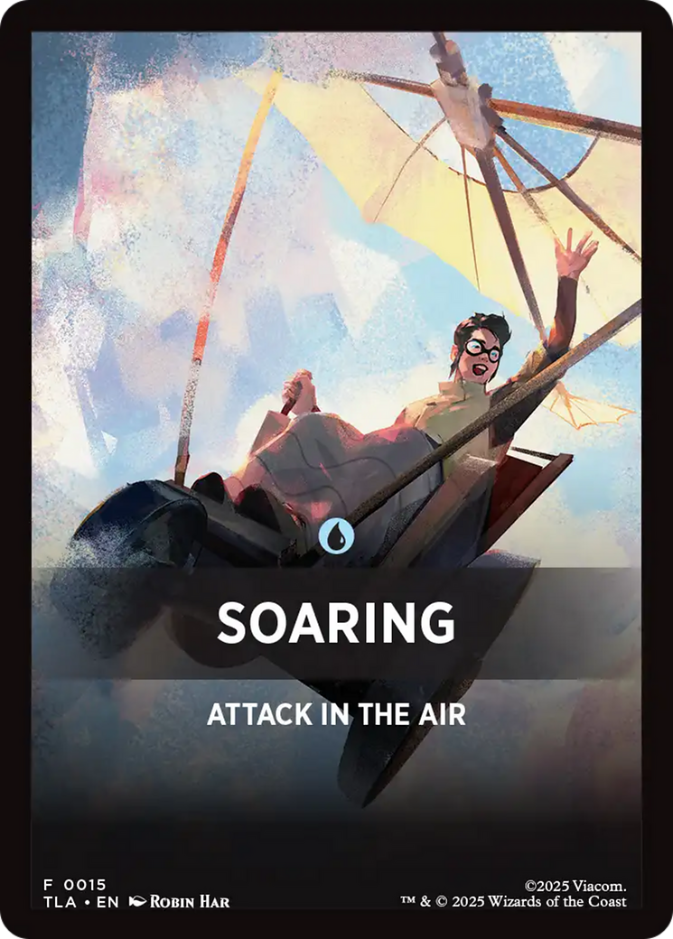 Soaring Theme Card [Avatar: The Last Airbender Tokens] | Chromatic Games