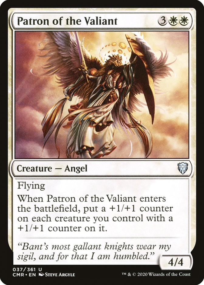 Patron of the Valiant 37 (Commander Legends)  - Foil | Chromatic Games