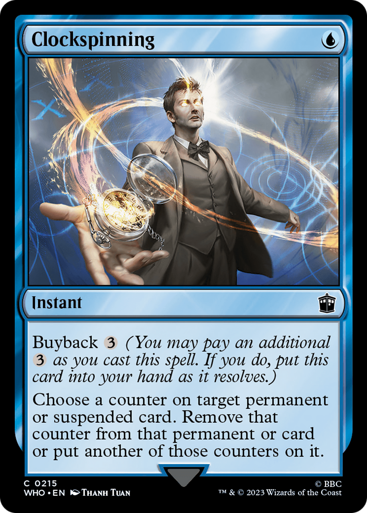 Clockspinning [Doctor Who] | Chromatic Games