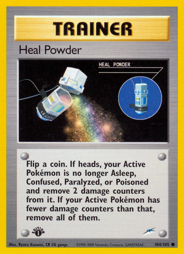 Heal Powder (104/105) [Neo Destiny 1st Edition] | Chromatic Games