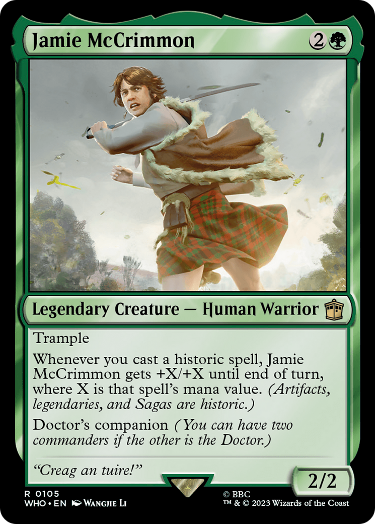 Jamie McCrimmon [Doctor Who] | Chromatic Games