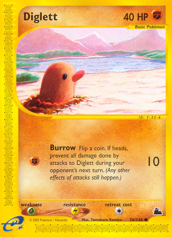 Diglett (50/144) [Skyridge] | Chromatic Games