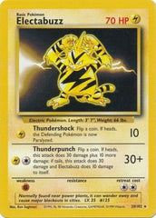 Electabuzz (20/102) [Base Set Unlimited] | Chromatic Games