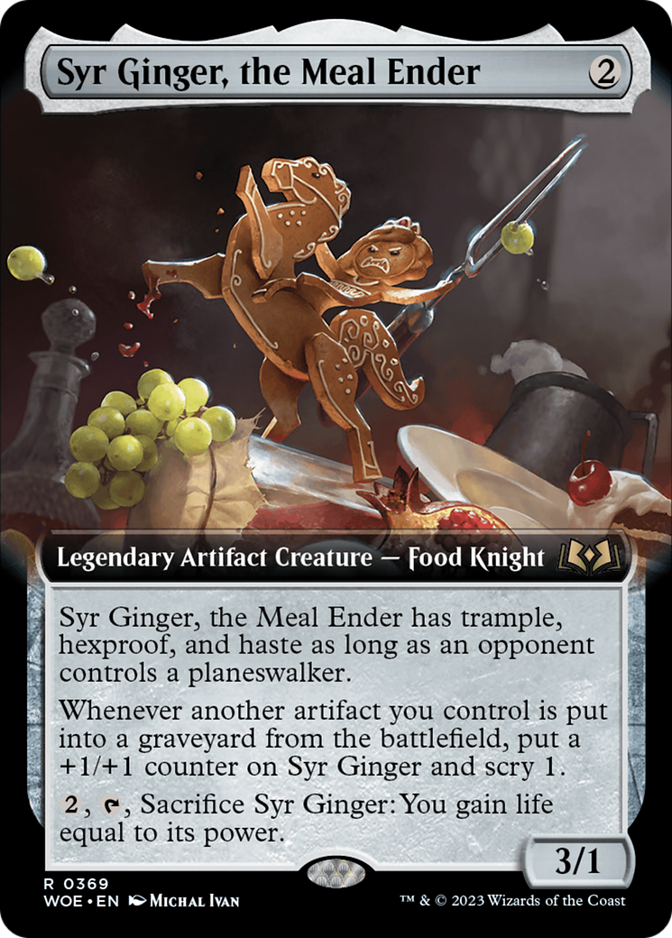 Syr Ginger, the Meal Ender (Extended Art) [Wilds of Eldraine] | Chromatic Games