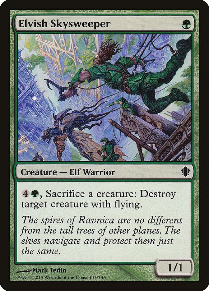 Elvish Skysweeper 143 (Commander 2013)  | Chromatic Games