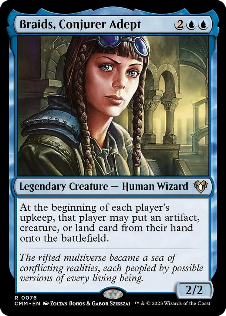 Braids, Conjurer Adept [Commander Masters] | Chromatic Games