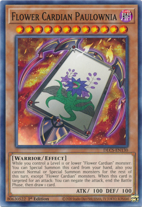 Flower Cardian Paulownia [DLCS-EN130] Common | Chromatic Games