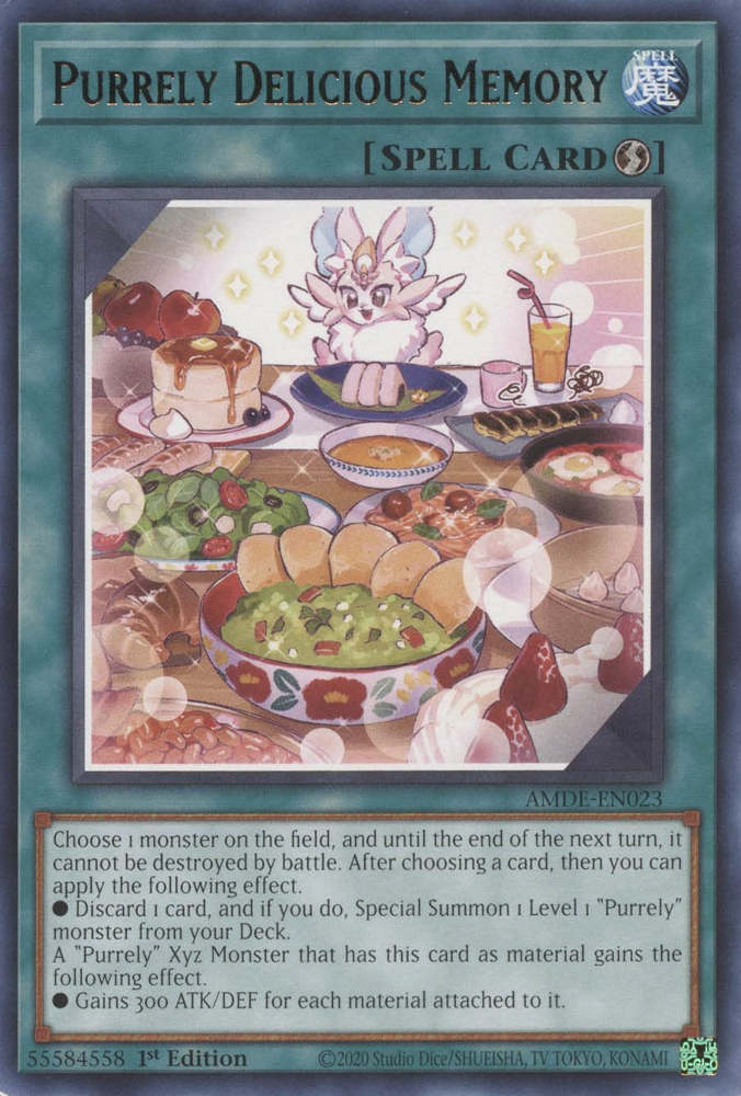 Purrely Delicious Memory [AMDE-EN023] Rare | Chromatic Games