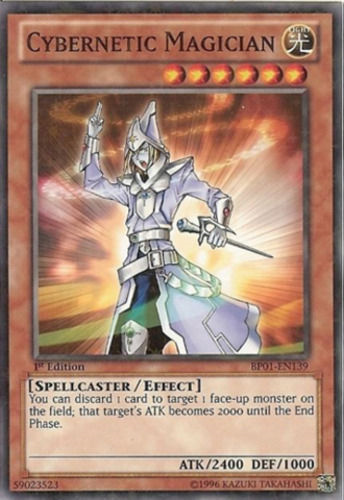 Cybernetic Magician [BP01-EN139] Starfoil Rare | Chromatic Games