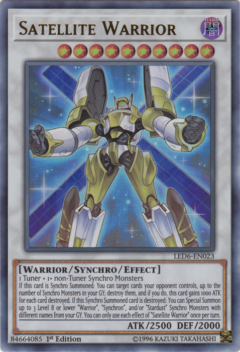 Satellite Warrior [LED6-EN023] Ultra Rare | Chromatic Games