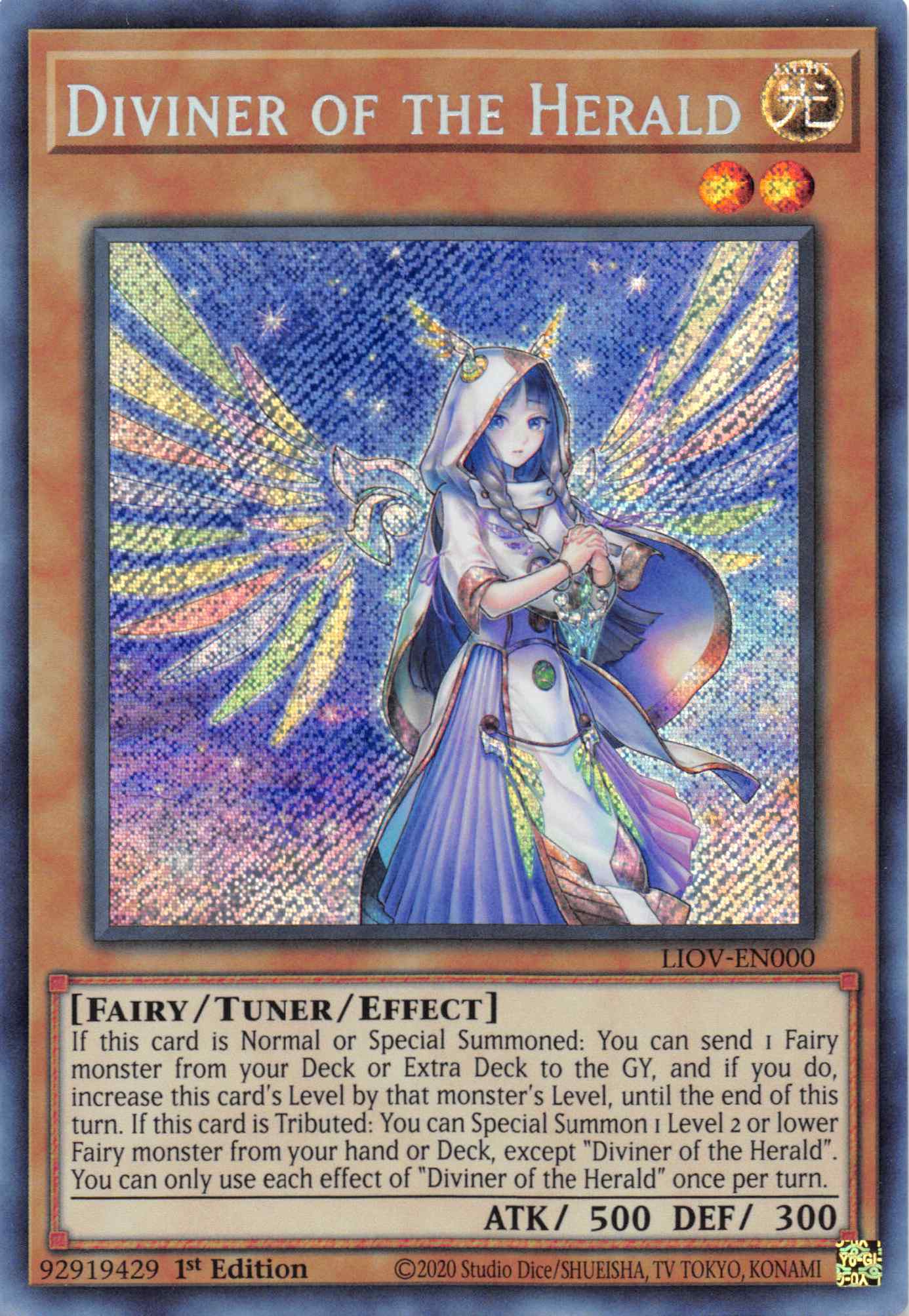 Diviner of the Herald [LIOV-EN000] Secret Rare | Chromatic Games