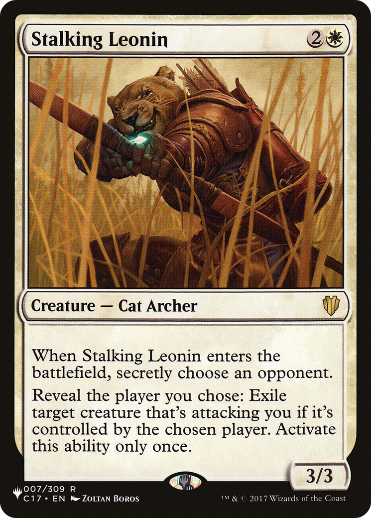 Stalking Leonin [The List] | Chromatic Games