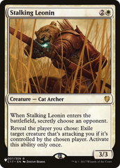 Stalking Leonin [The List] | Chromatic Games