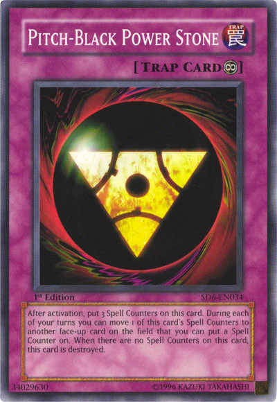 Pitch-Black Power Stone [SD6-EN034] Common | Chromatic Games