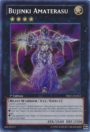 Bujinki Amaterasu [PRIO-EN052] Secret Rare | Chromatic Games