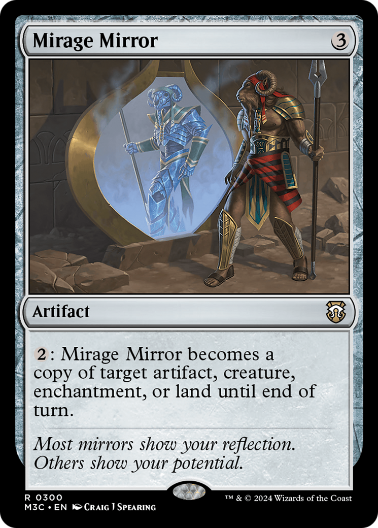 Mirage Mirror (Ripple Foil) [Modern Horizons 3 Commander] | Chromatic Games