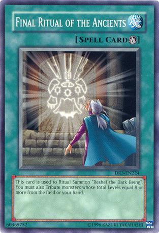 Final Ritual of the Ancients [DR3-EN224] Common | Chromatic Games