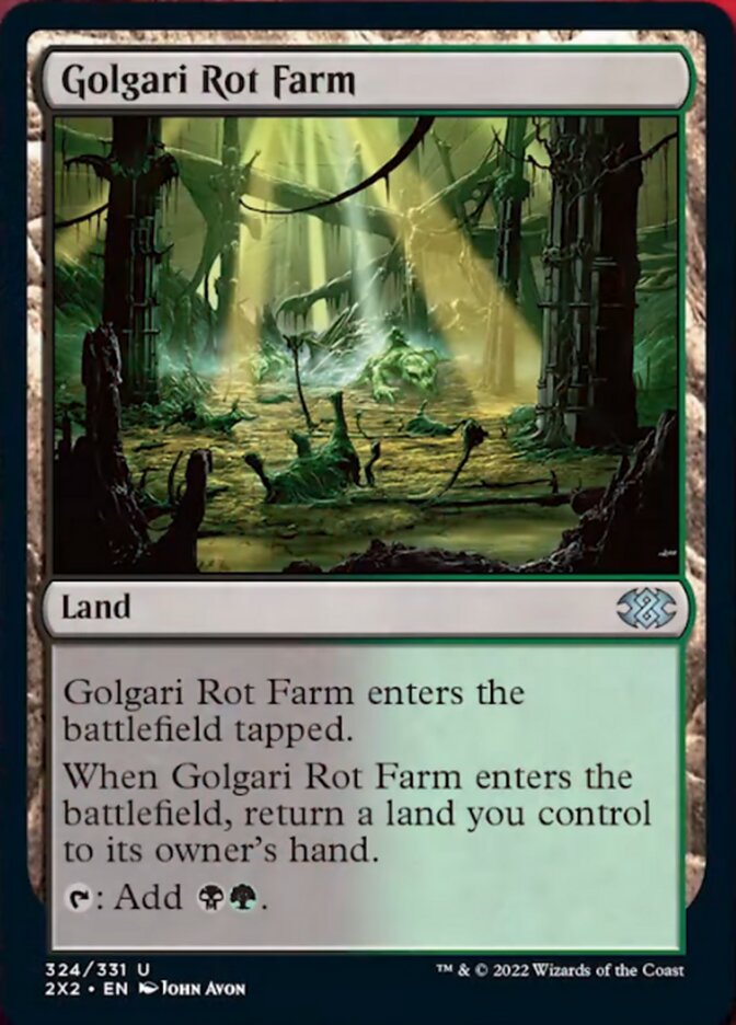 Golgari Rot Farm [Double Masters 2022] | Chromatic Games