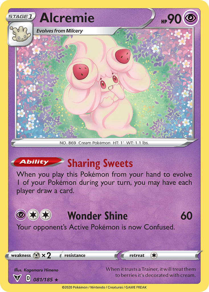 Alcremie (081/185) [Sword & Shield: Vivid Voltage] | Chromatic Games