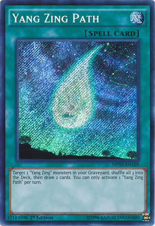 Yang Zing Path [MP15-EN105] Secret Rare | Chromatic Games