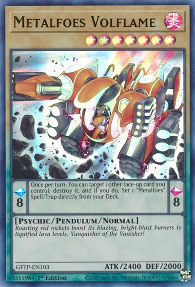 Metalfoes Volflame [GFTP-EN103] Ultra Rare | Chromatic Games