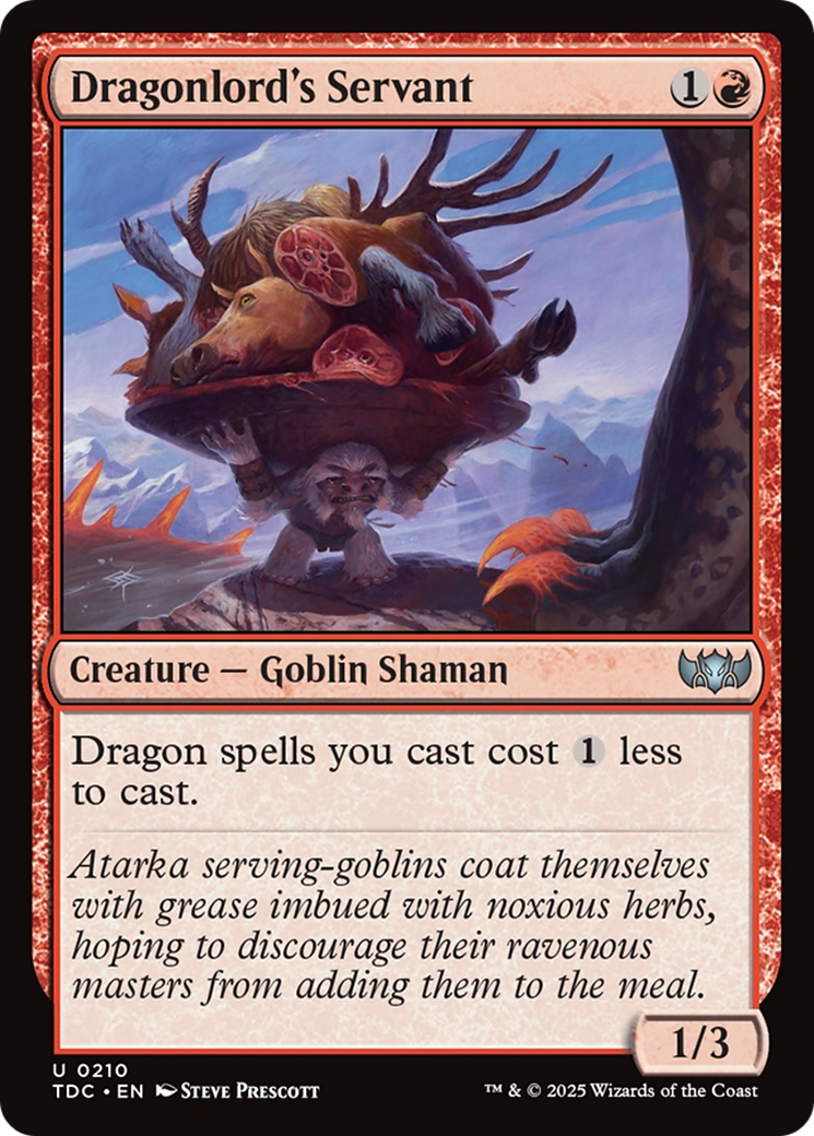Dragonlord's Servant [Tarkir: Dragonstorm Commander] | Chromatic Games
