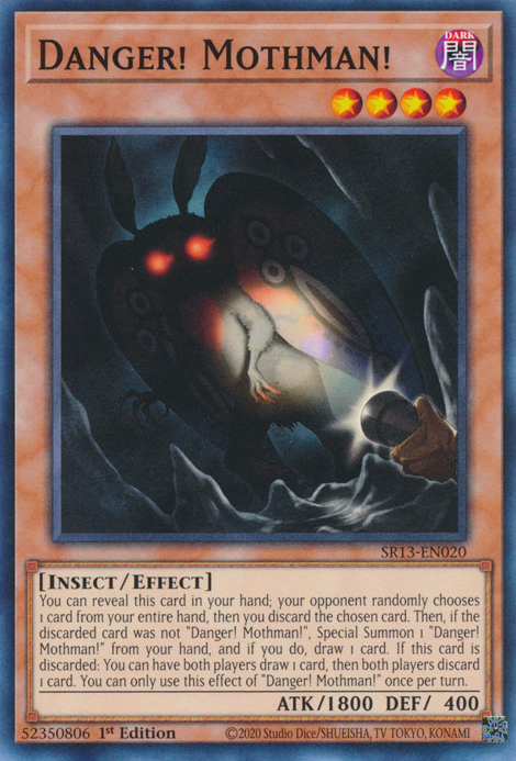 Danger! Mothman! [SR13-EN020] Common | Chromatic Games