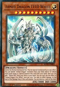 Armed Dragon LV10 White [BLVO-EN005] Ultra Rare | Chromatic Games