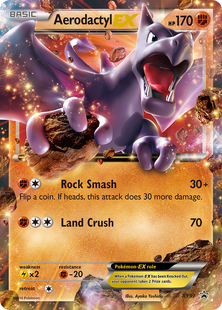 Aerodactyl EX (XY97) [XY: Black Star Promos] | Chromatic Games