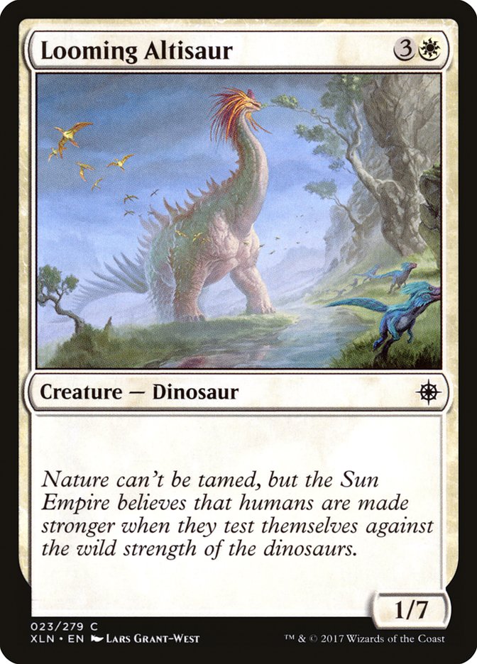 Looming Altisaur 23/279 (Ixalan)  | Chromatic Games