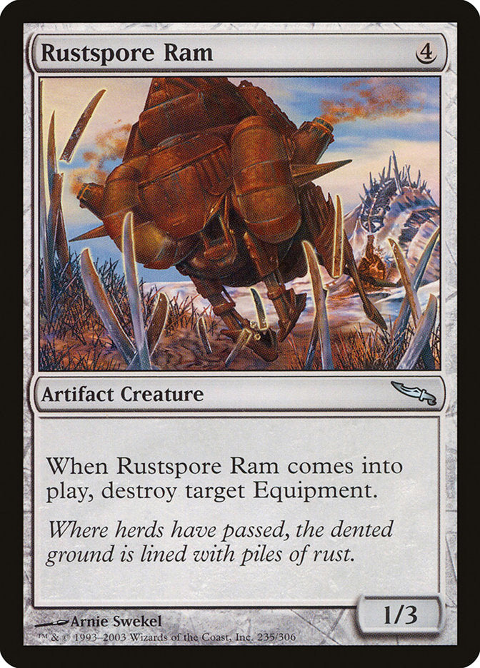 Rustspore Ram 235/306 (Mirrodin)  | Chromatic Games