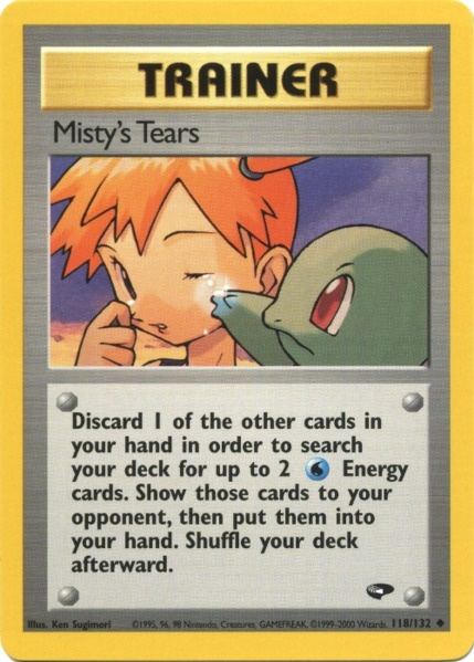 Misty's Tears (118/132) [Gym Challenge Unlimited] | Chromatic Games