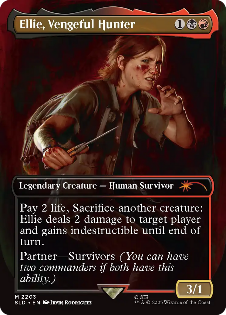 Ellie, Vengeful Hunter [Secret Lair Drop Series] | Chromatic Games