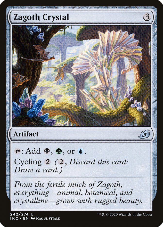 Zagoth Crystal 242/274 (Ikoria: Lair of Behemoths)  | Chromatic Games