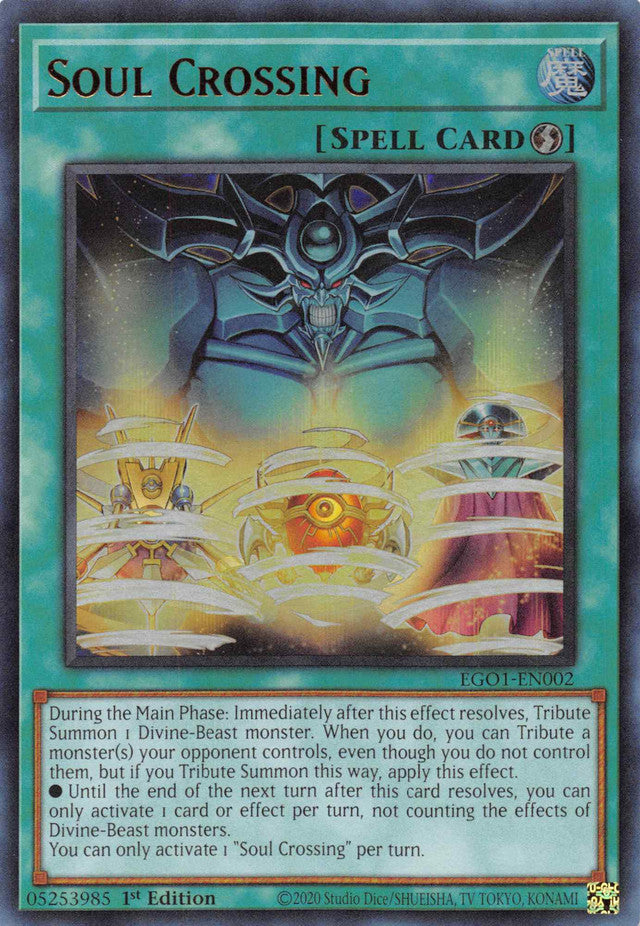 Soul Crossing [EGO1-EN002] Ultra Rare | Chromatic Games