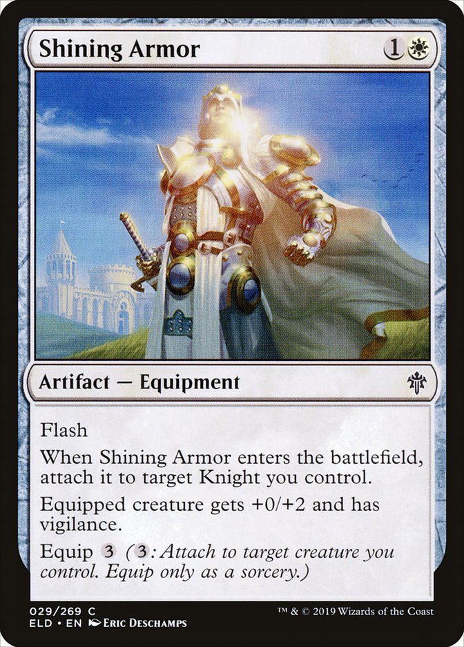 Shining Armor 29/269 (Throne of Eldraine)  - Foil | Chromatic Games