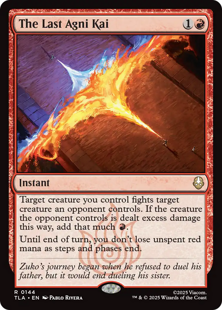 The Last Agni Kai [Avatar: The Last Airbender] | Chromatic Games