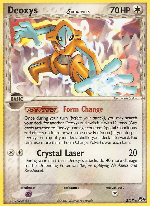 Deoxys (2/17) (Delta Species) [POP Series 4] | Chromatic Games