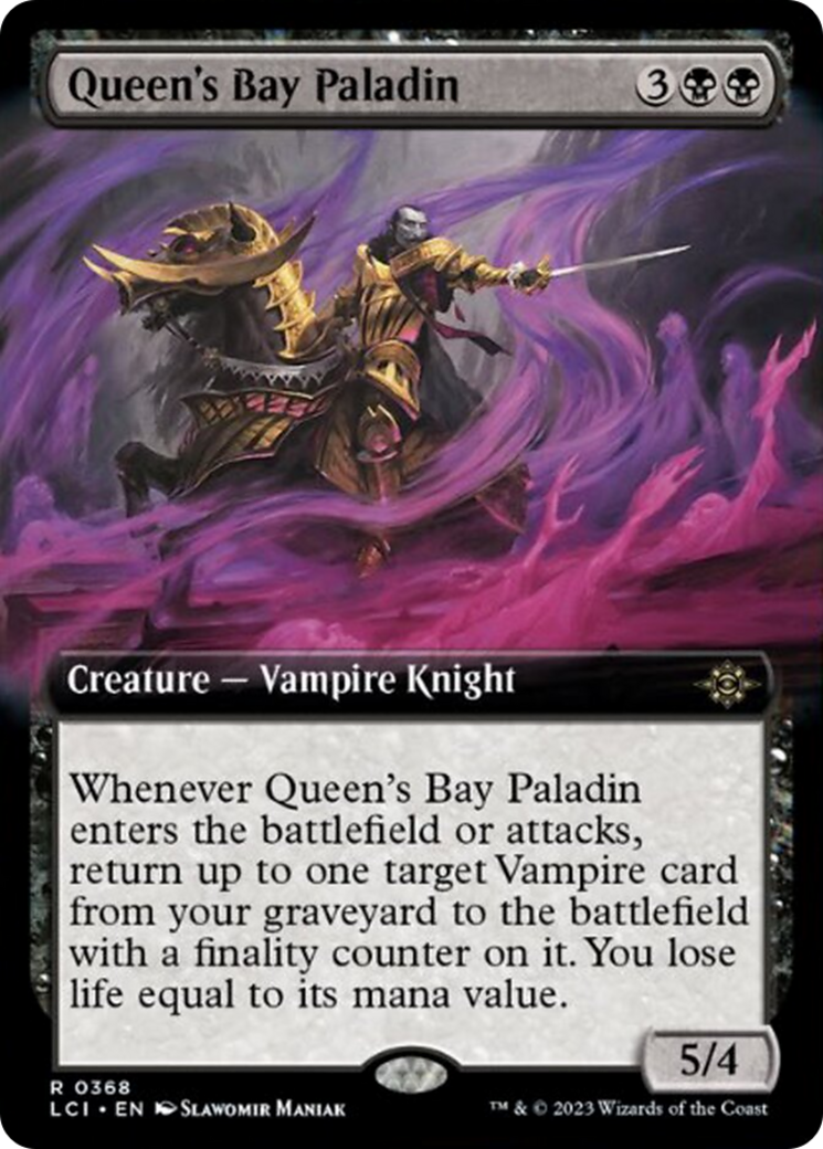 Queen's Bay Paladin (Extended Art) [The Lost Caverns of Ixalan] | Chromatic Games