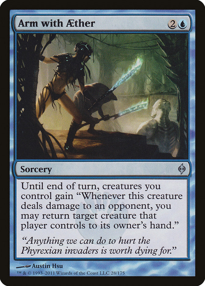 Arm with Aether 28/175 (New Phyrexia)  | Chromatic Games