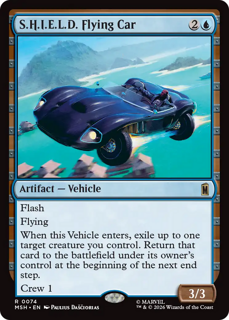 S.H.I.E.L.D. Flying Car [Marvel Super Heroes] | Chromatic Games