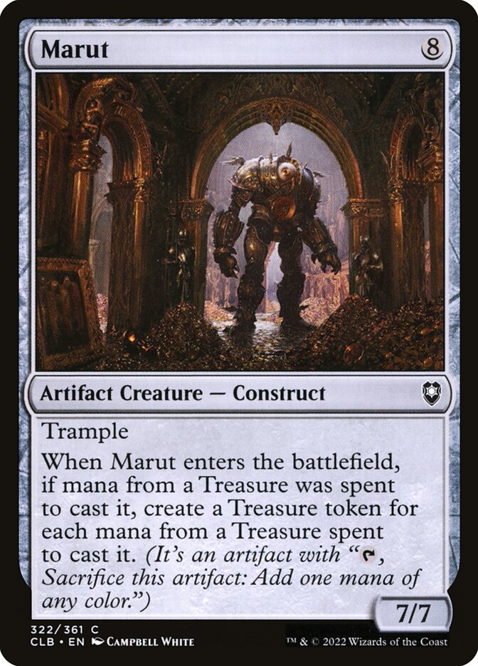 Marut 322 (Commander Legends: Battle for Baldur's Gate)  | Chromatic Games
